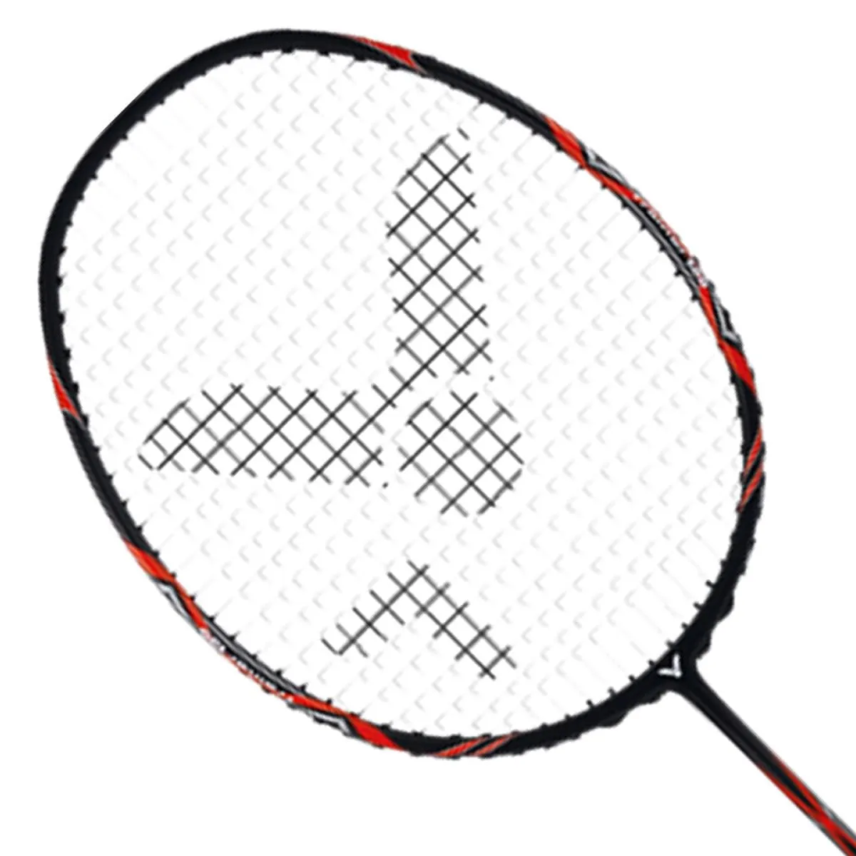 Victor Trainer 135 Badminton Racket - Black Red