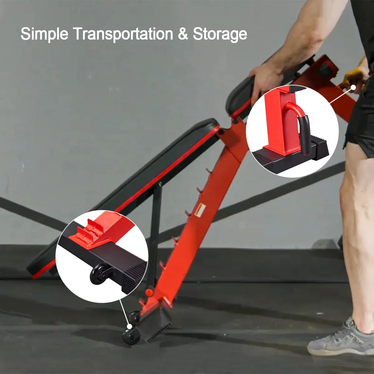 WB603 Commercial Weight Bench