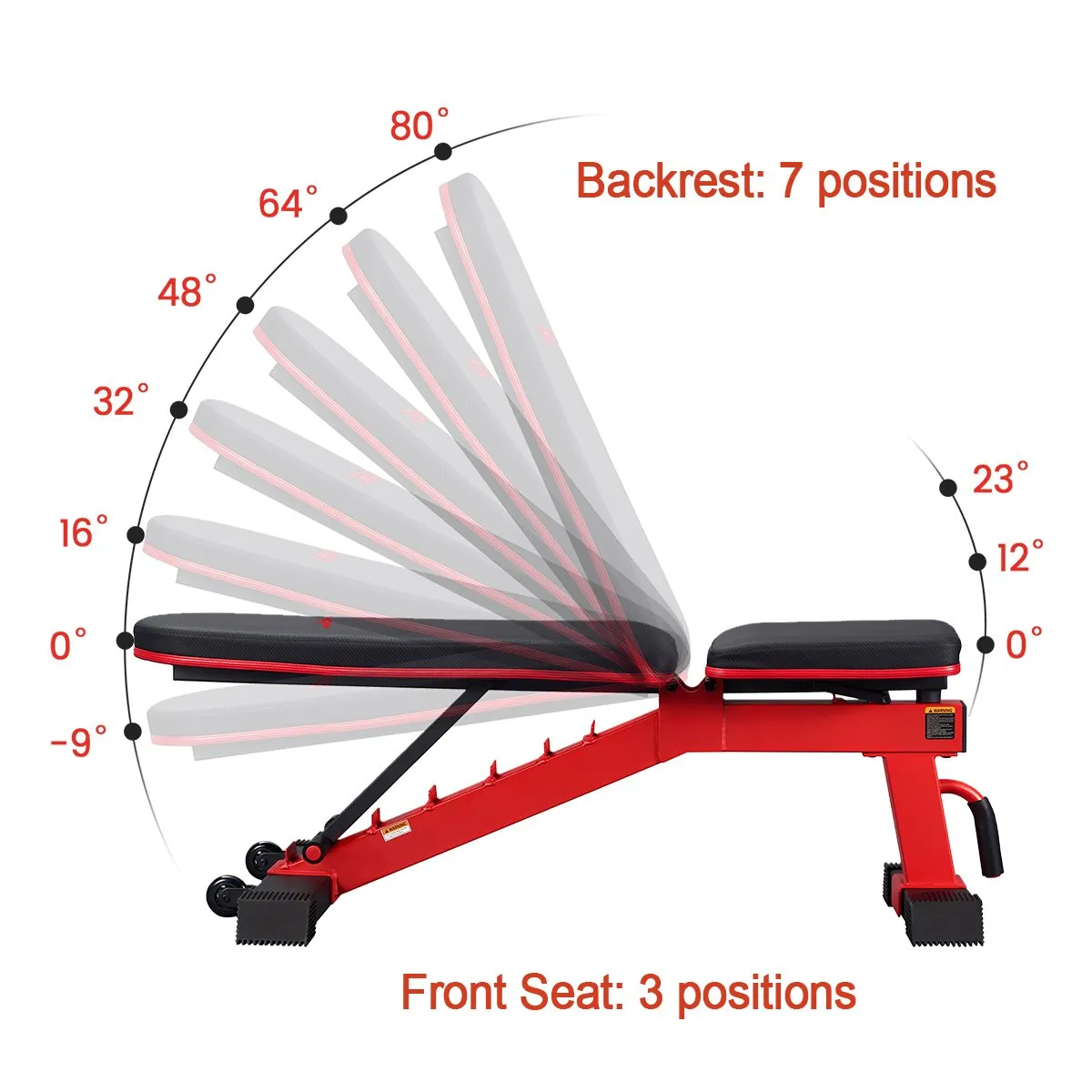 WB603 Commercial Weight Bench