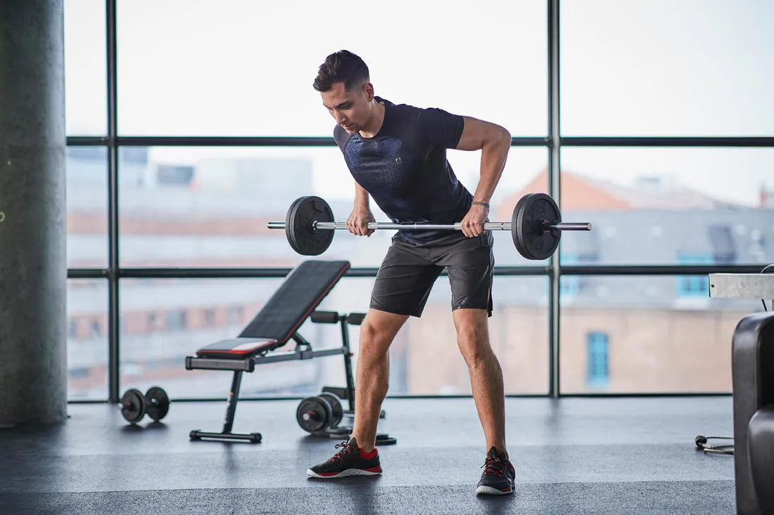 Weight Training Dumbbells and Bars Kit 50 kg