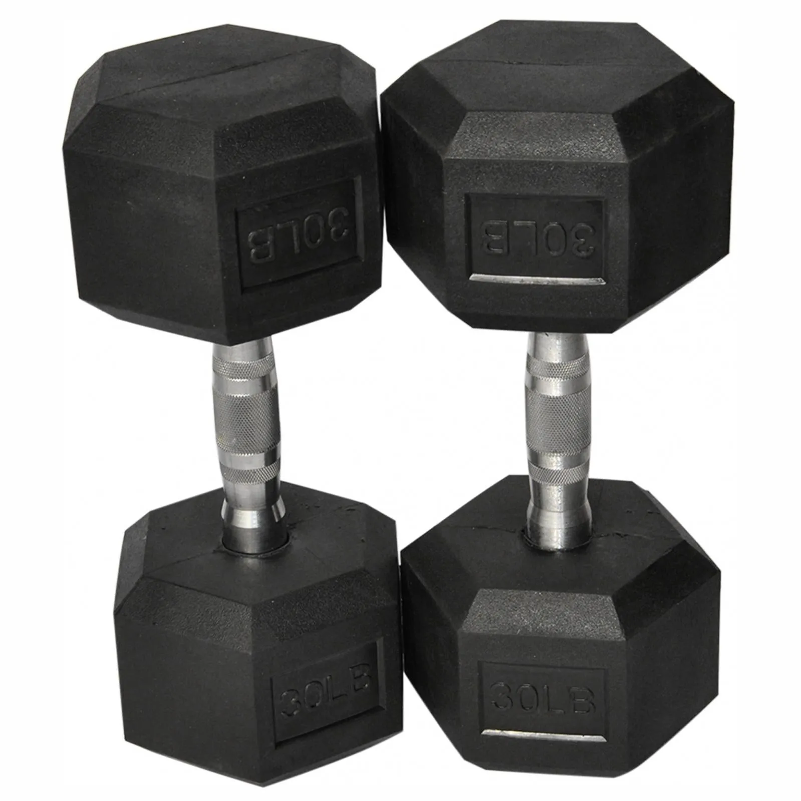 Weights Dumbbells Set for Home Gym w/ Non-Slip Metal Hand