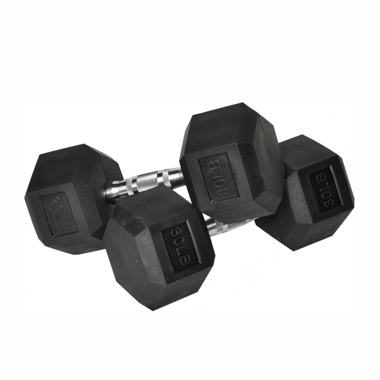 Weights Dumbbells Set for Home Gym w/ Non-Slip Metal Hand