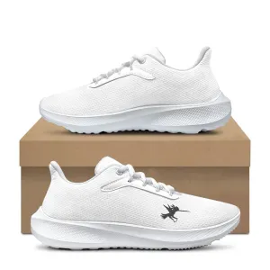 White Nunchucks Running Shoes