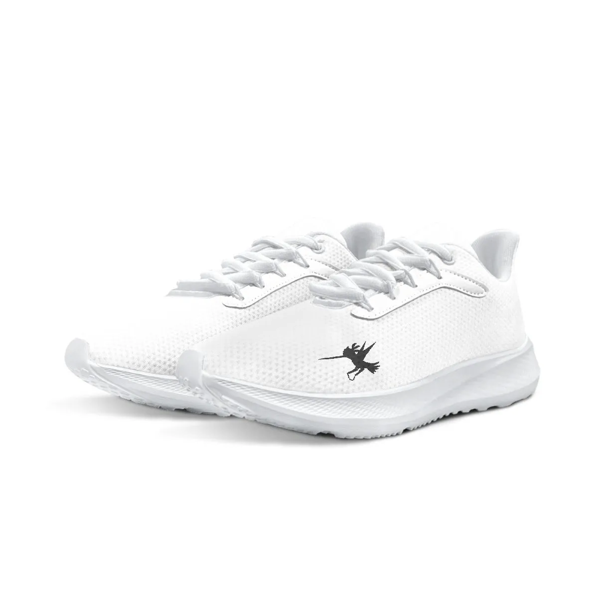 White Nunchucks Running Shoes