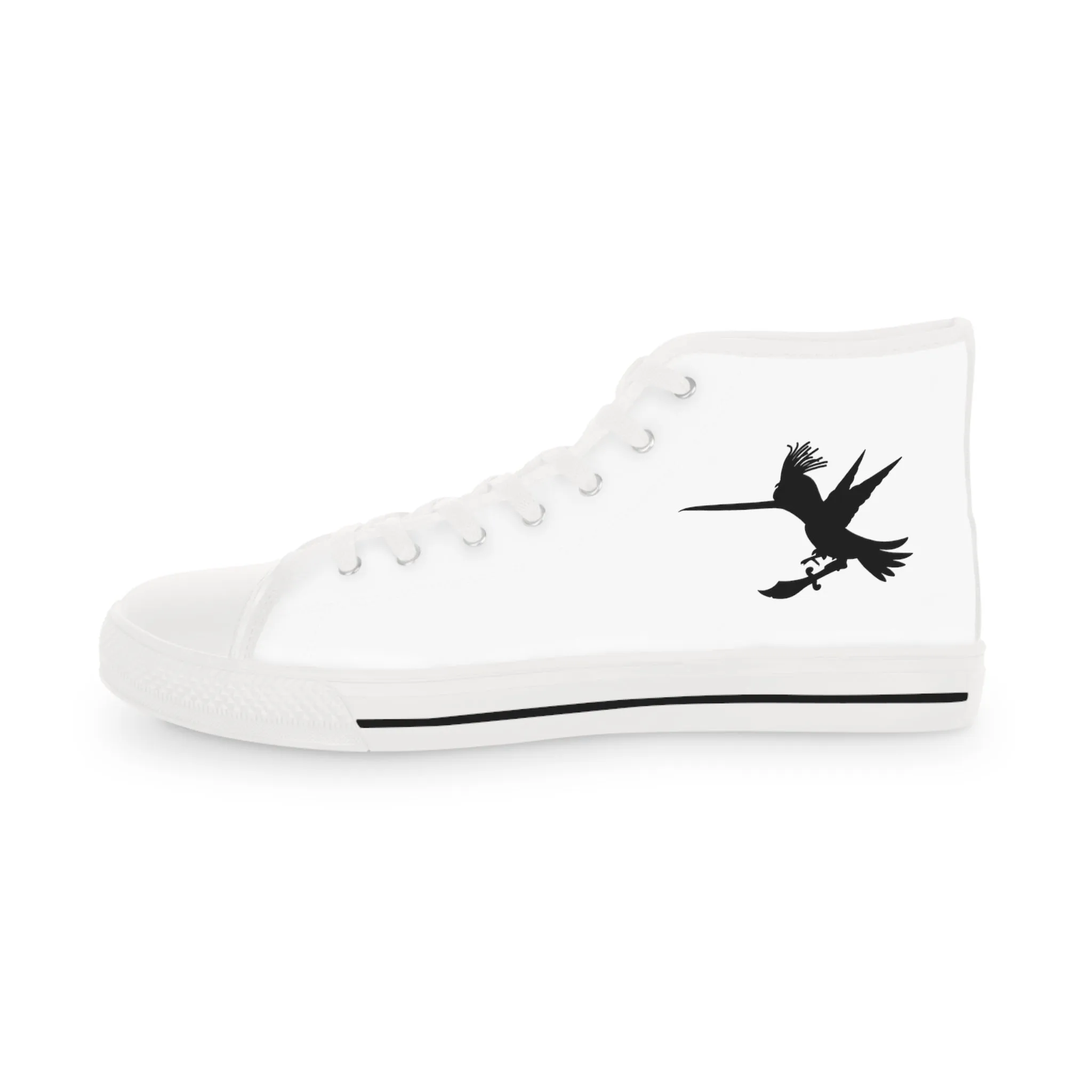 White Sword Men's High Top Sneakers