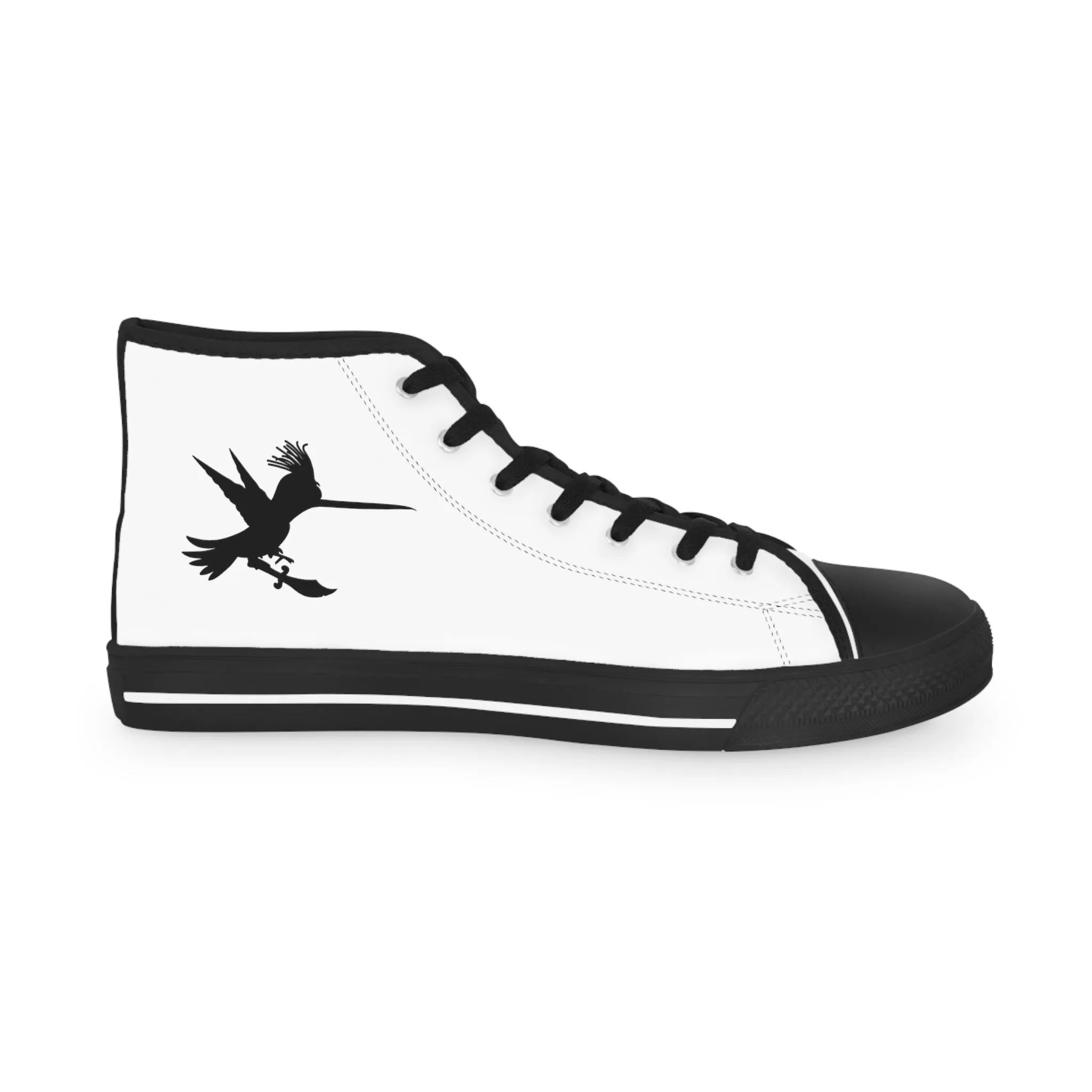 White Sword Men's High Top Sneakers