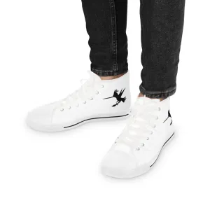 White Sword Men's High Top Sneakers