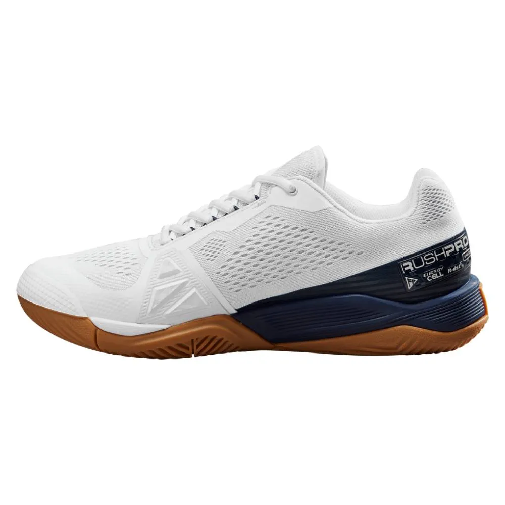 Wilson Rush Pro 4.0 Men's Tennis Shoe (White/Navy)