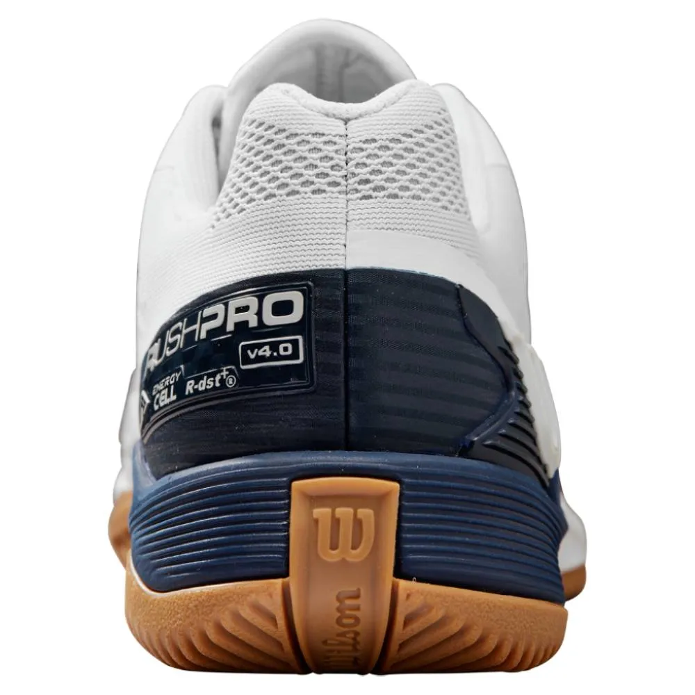 Wilson Rush Pro 4.0 Men's Tennis Shoe (White/Navy)