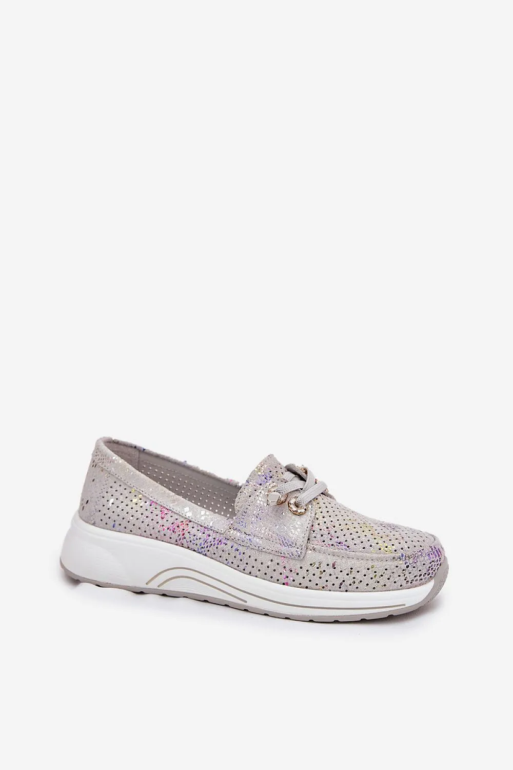 Women's shoes made of natural suede