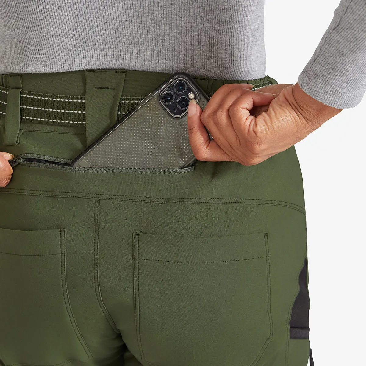 Women's Waterproof Gardening Trousers - New Green