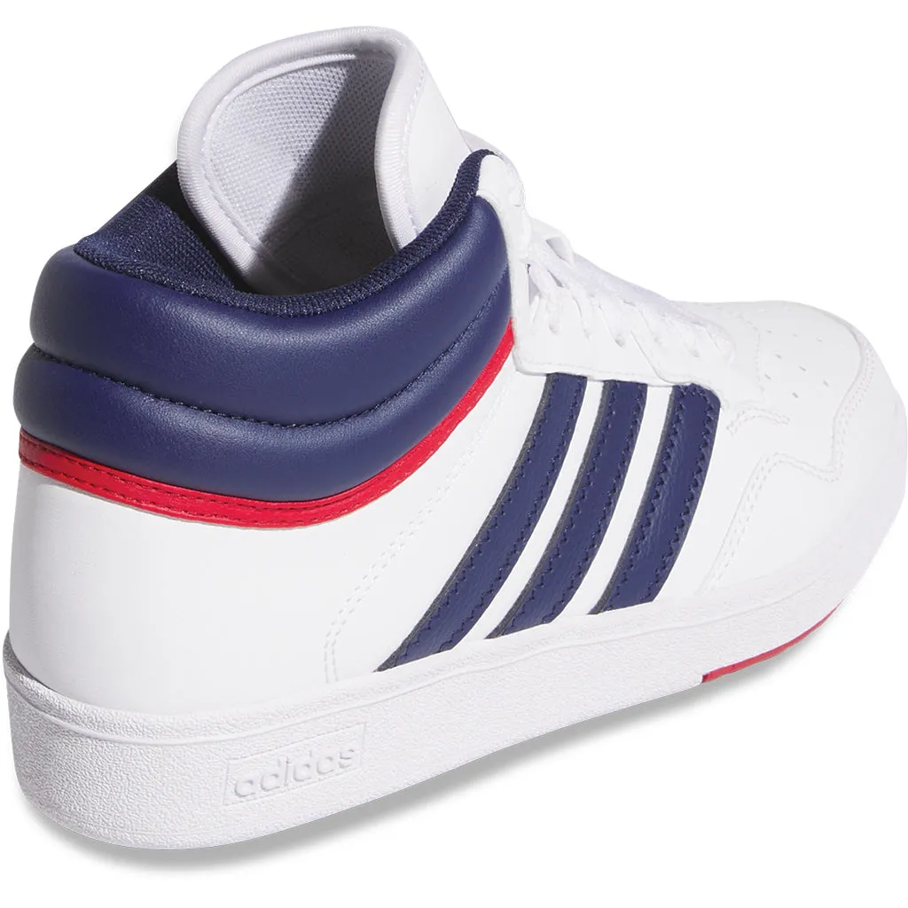 Youth Adidas Hoops 4.0 Mid Shoes