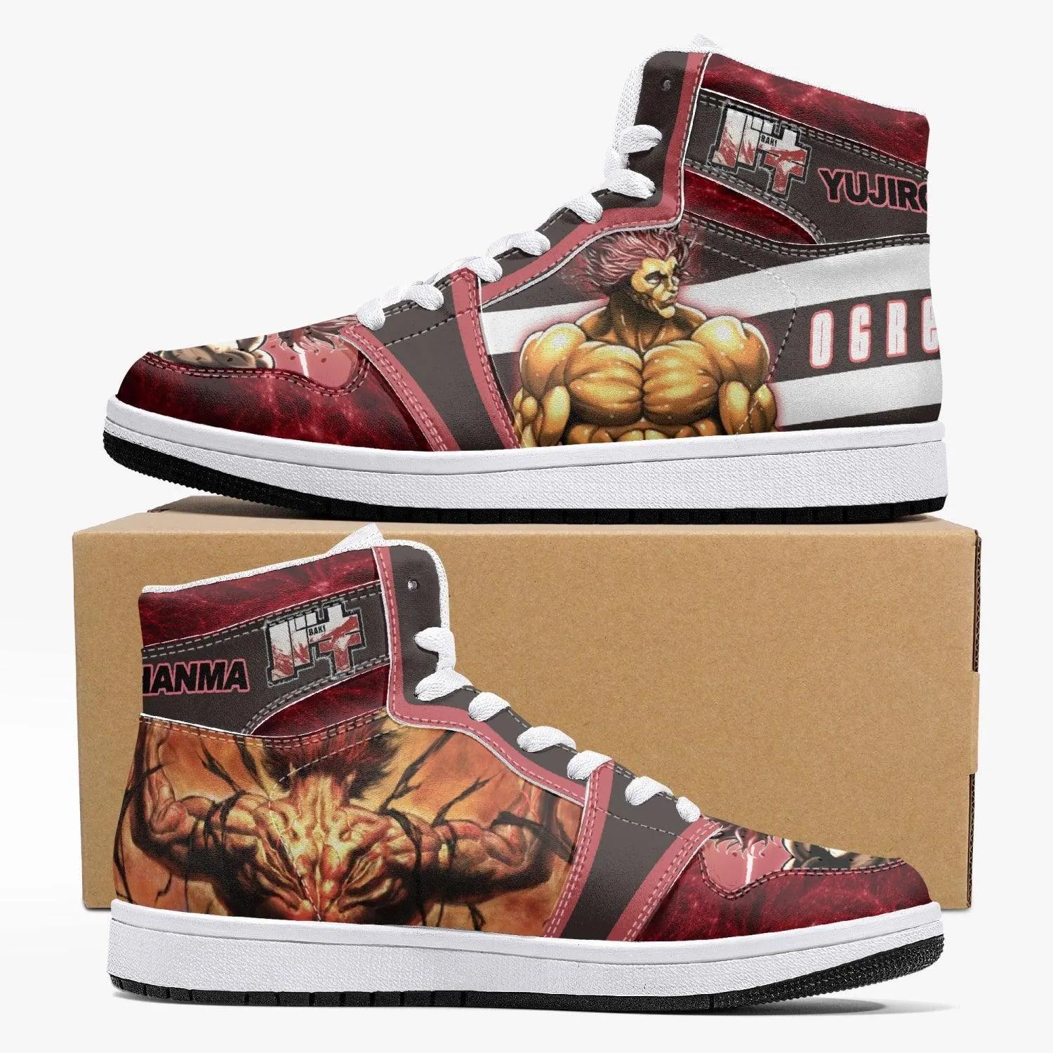 Yuujirou Hanma Baki v2 Mid 1 Basketball Shoes
